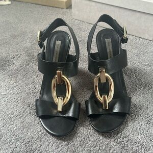 Dian Von Furstenberg Heeled Sandals - size 7